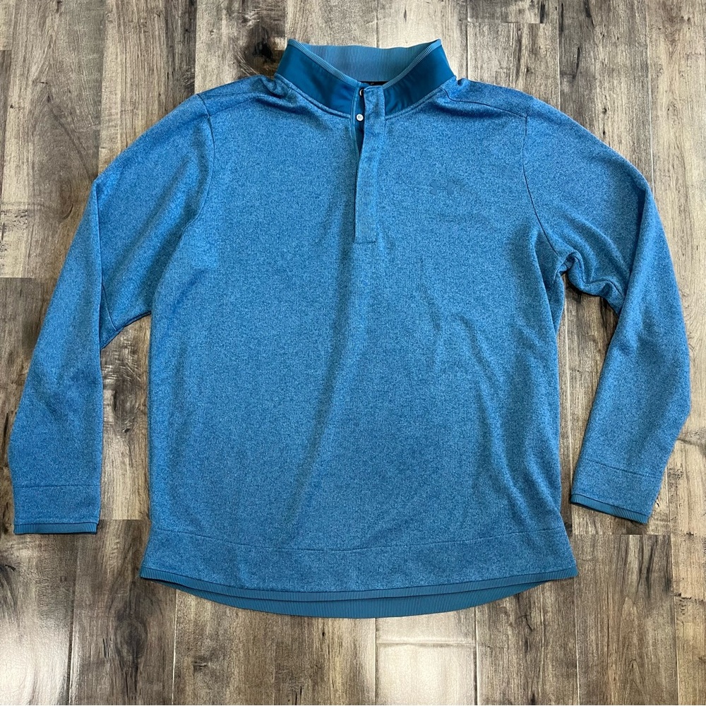 Under Armour Coldgear Golf Men’s 2XL pullover long sleeve sweater top